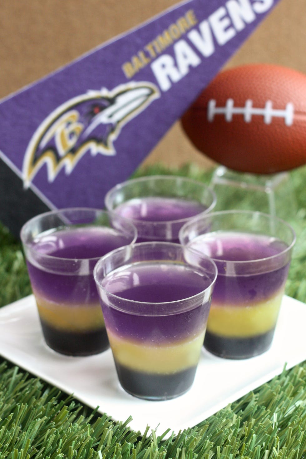 Baltimore Ravens Jell-O Shots