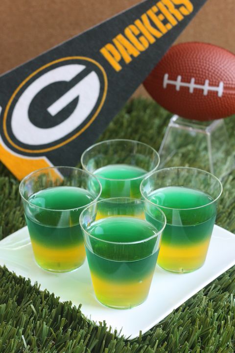 vGreenbay Packers Jell-O Shots