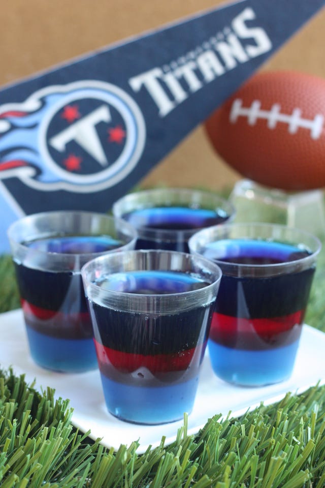 Tennessee Titans Jell-O Shots Tennessee Titans Jell-O Shots