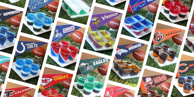 Cincinnati Bengals Jell-O Shots, Recipe