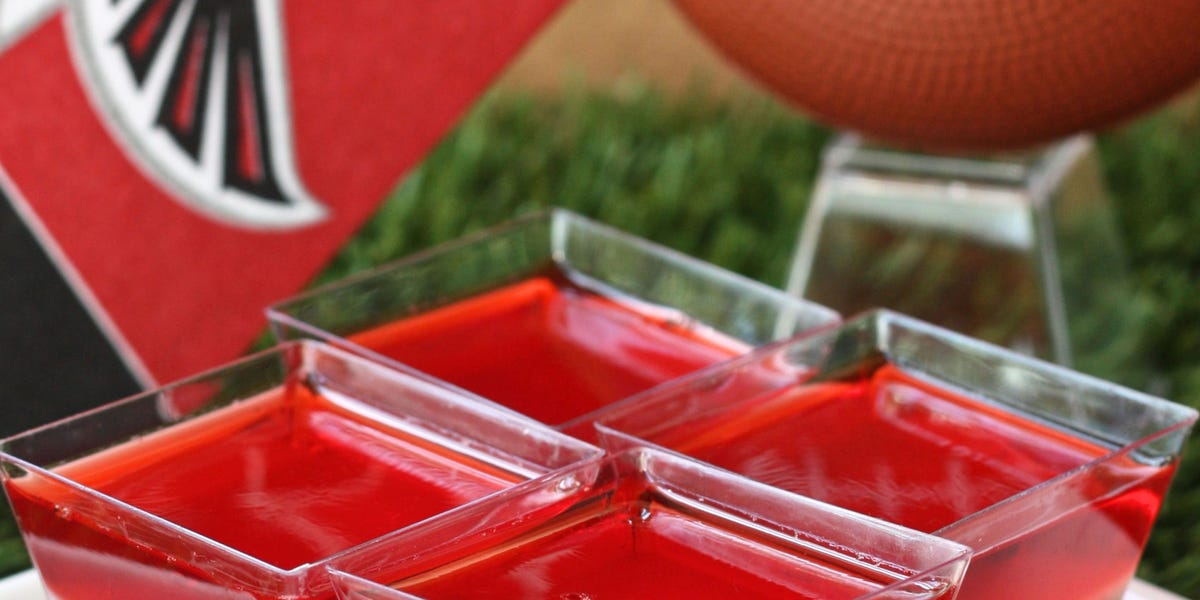Atlanta Falcons Jell-O Shots