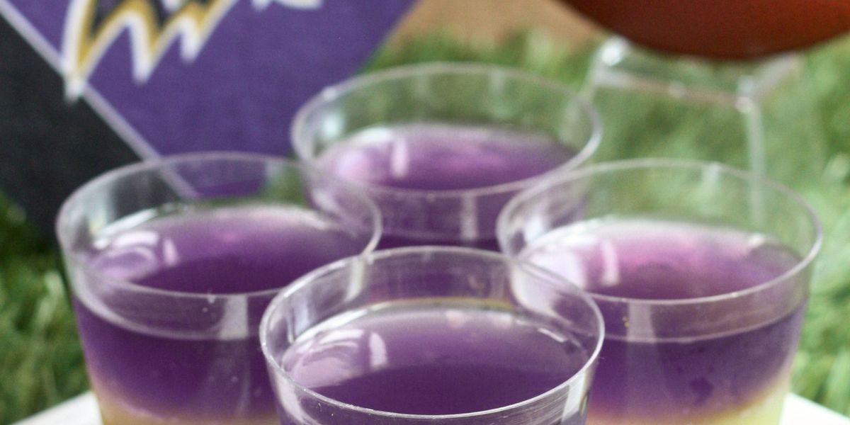 Best Baltimore Ravens Jell-O Shots Recipe-How to Make Baltimore Ravens