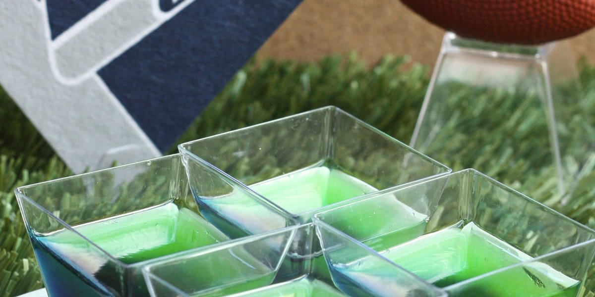 Seattle Seahawks Jell-O Shots