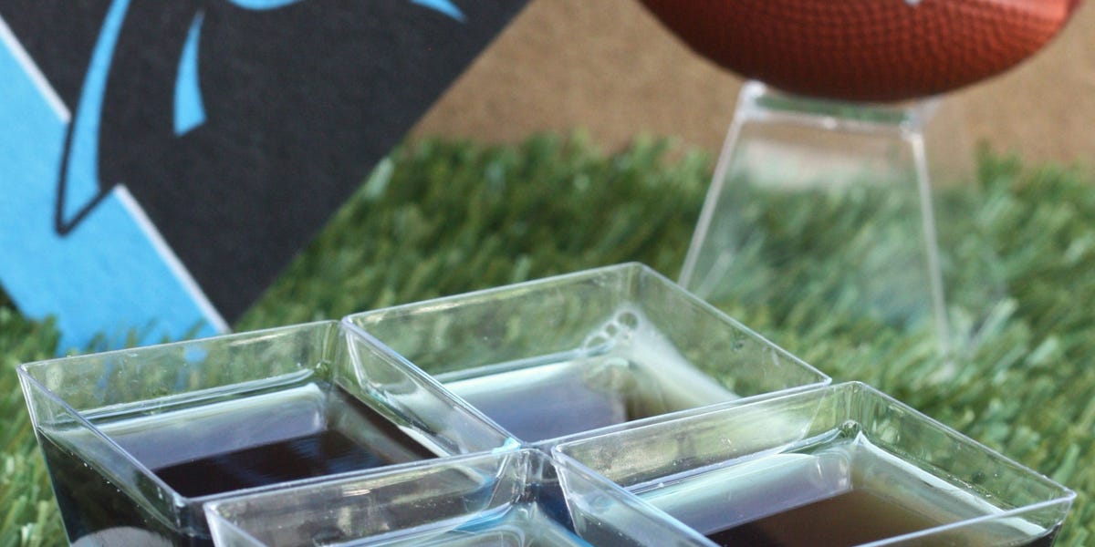 Carolina Panthers Jell-O Shots