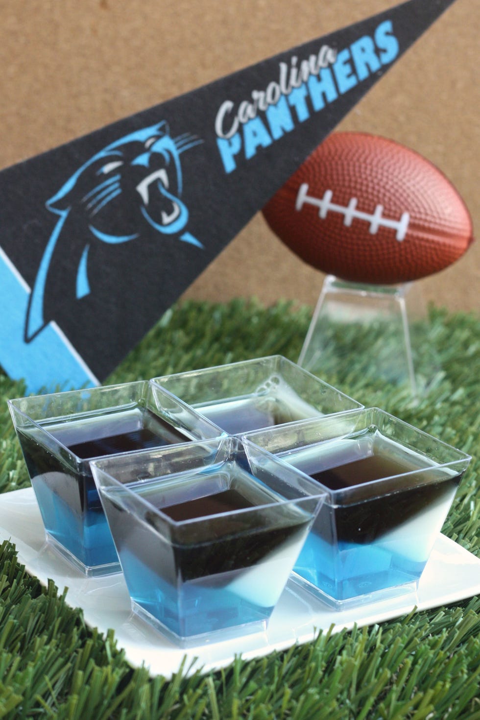 Carolina Panthers Jell-O Shots