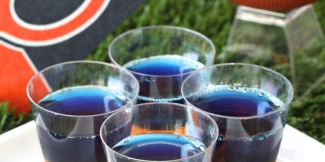 Chicago Bears Jell-O Shots