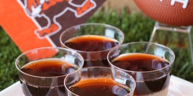 Cleveland Browns Jell-O Shots