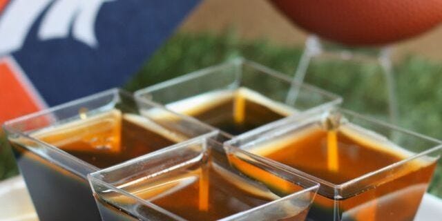 Denver Broncos Jell-O Shots