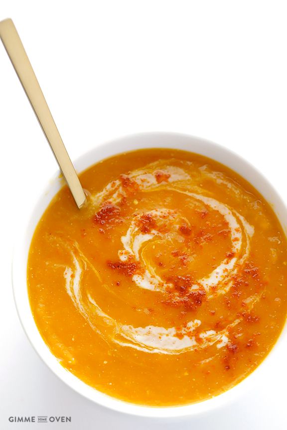 Thai Curried Pumpkin Soup - Gimme Some Oven