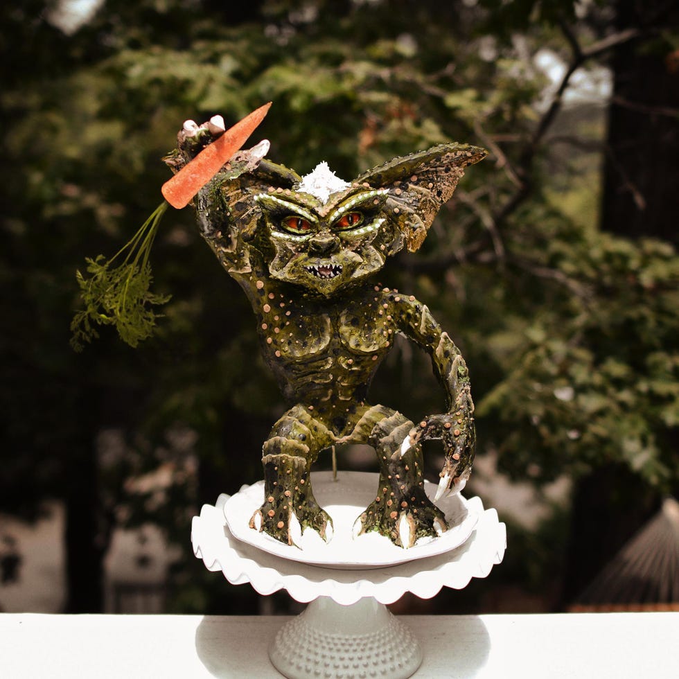 Stripe Gremlins Cake
