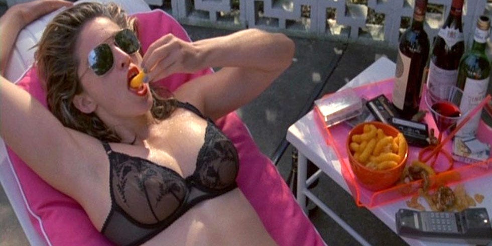Clothing, Eyewear, Brassiere, Sunglasses, Goggles, Pink, Undergarment, Swimwear, Purple, Beauty, 