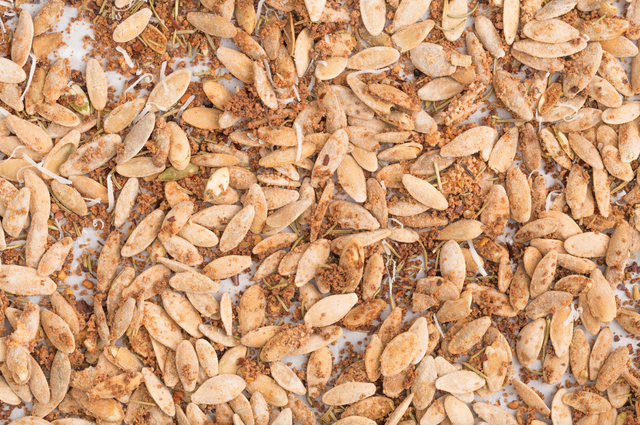Rosemary-Parmesan Pumpkin Seeds