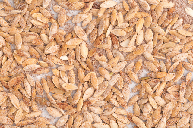 Cinnamon-Sugar Pumpkin Seeds cinnamon sugar pumpkin seeds