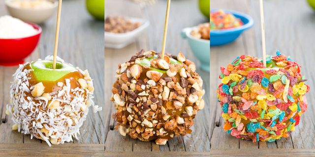 Tricked-Out Caramel Apples