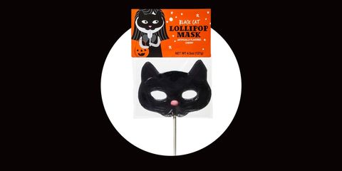 Halloween Cat Mask Lollipop