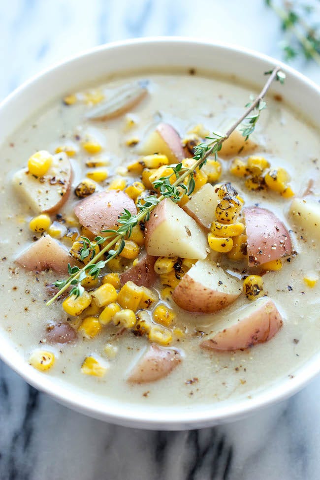 Dish, Food, Cuisine, Ingredient, Produce, Chowder, Recipe, Coddle, Corn chowder, Vegetable, 