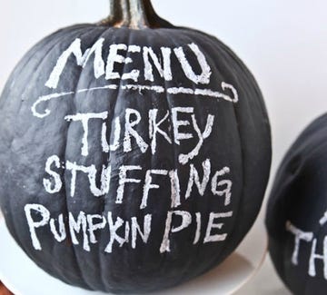 Chalkboard Pumpkin