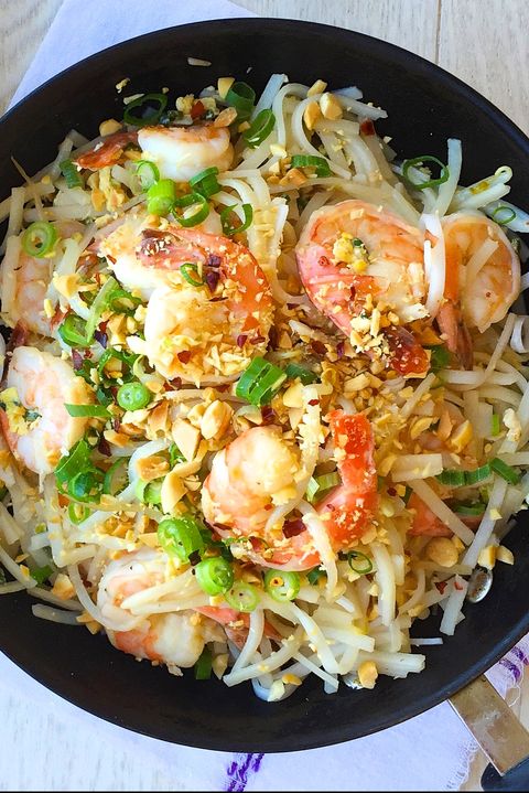 easy shrimp pad thai