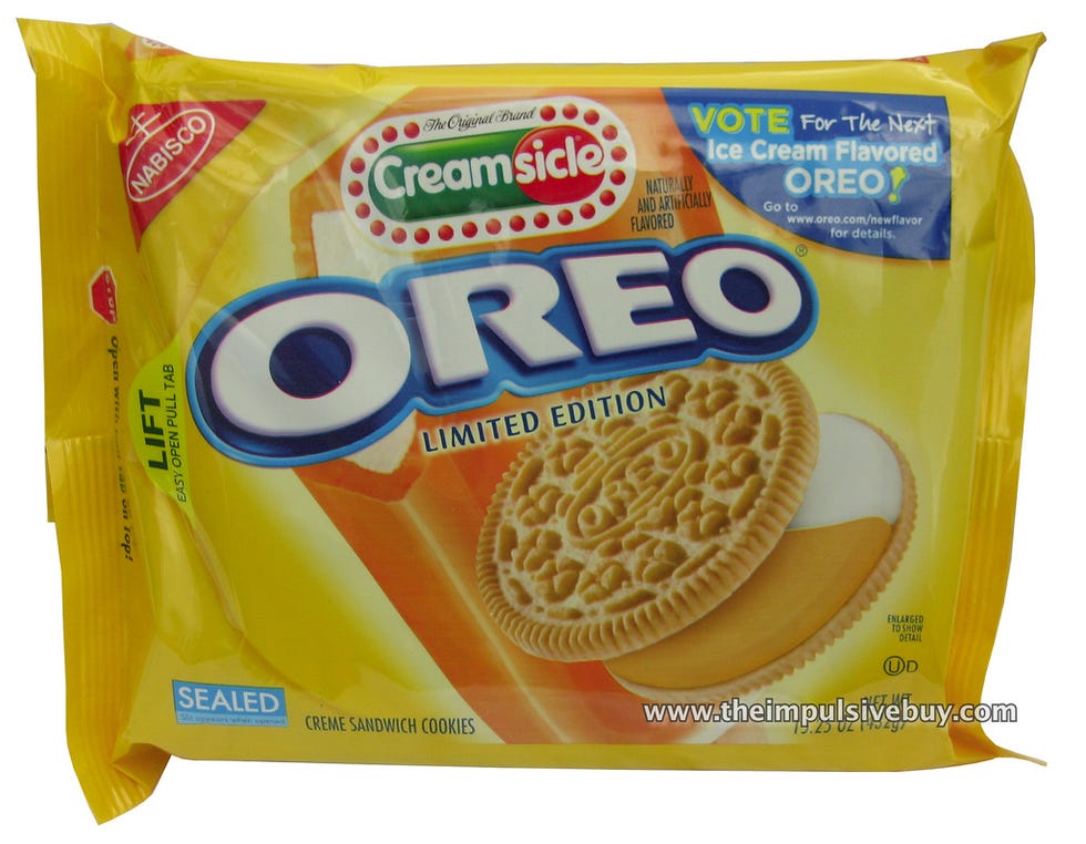 Creamsicle Oreo