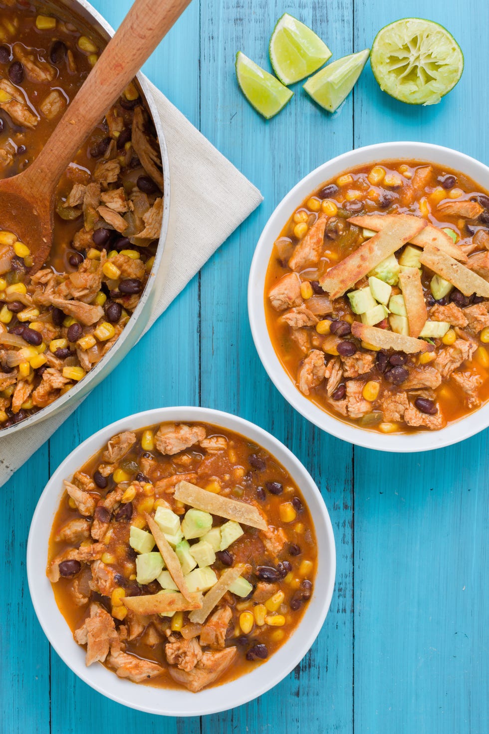 carnitas enchilada soup