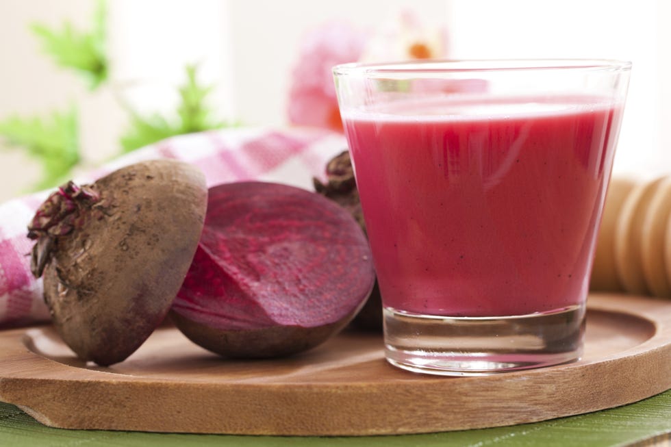 Root vegetable, Drink, Ingredient, Pink, Magenta, Juice, Vegetable, Tableware, Natural foods, Purple, 