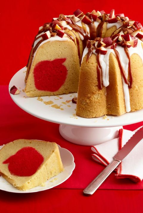 Surprise Caramel Apple Pound Cake