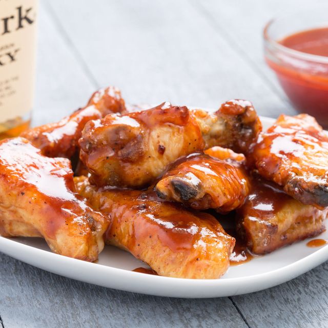 Best Slow-Cooker Barbecue-Bourbon Chicken Wings Recipe - How to Make ...