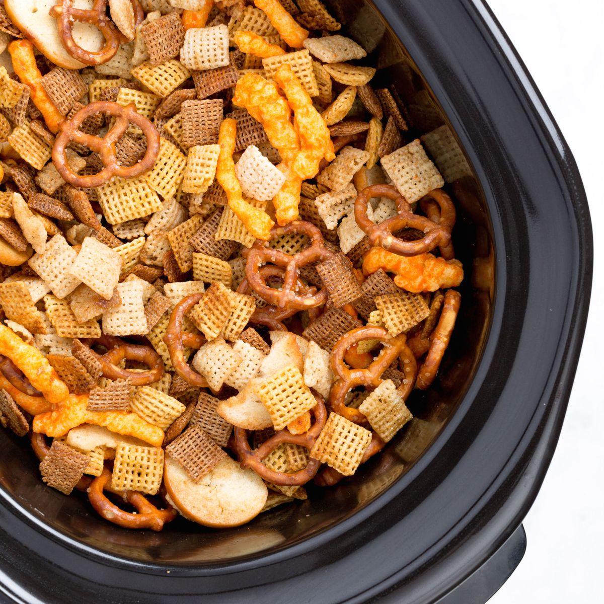 Slow Cooker Chex Mix Recipe - Plain Chicken