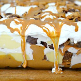 This Peanut Butter Cool Whip Cookie Lasagna Is The World's Craziest Dessert