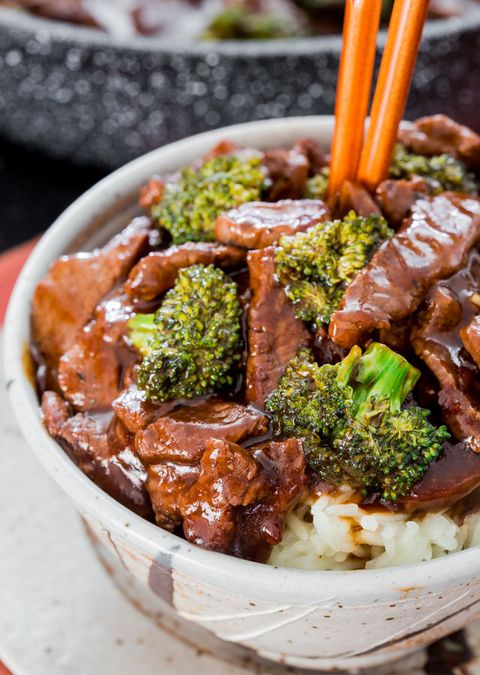 Dish, Food, Cuisine, Ingredient, Broccoli, Meat, Produce, Comfort food, Recipe, Mongolian beef, 