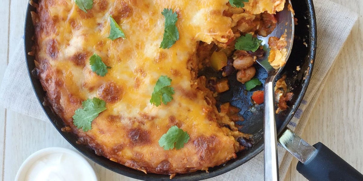 Skillet Enchilada Bake