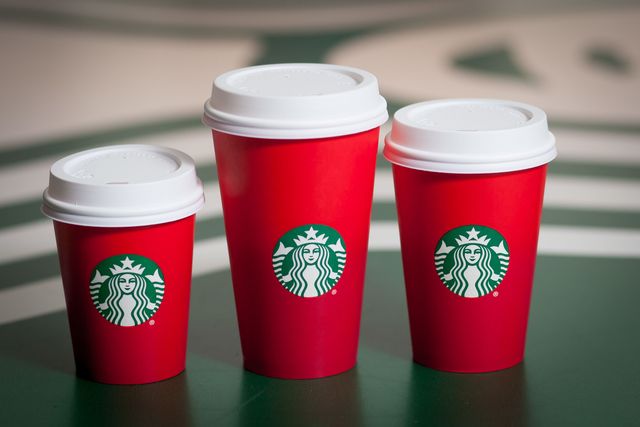 Here's a sneak peek of Starbucks holiday cups