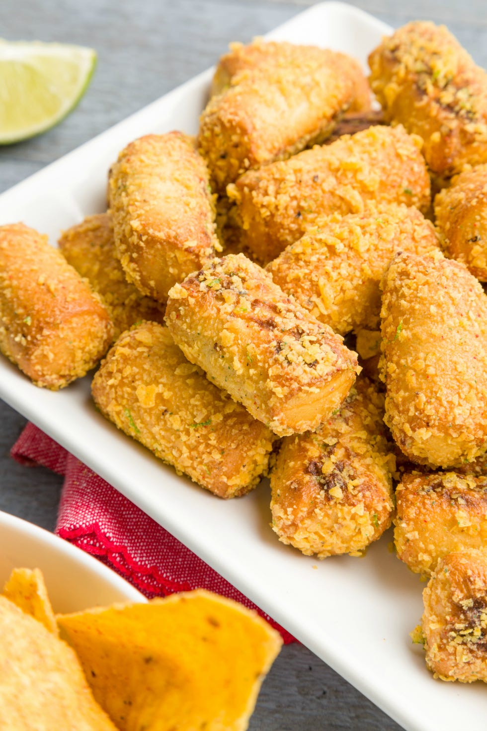 Food, Yellow, Finger food, Fried food, Dish, Cuisine, Deep frying, Plate, Fast food, Recipe, 