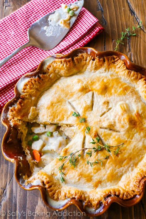 Dish, Food, Cuisine, Ingredient, Pot pie, Produce, Comfort food, Baked goods, Recipe, Gratin, 