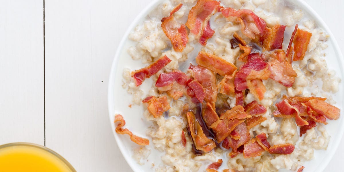 Maple Bacon Oatmeal