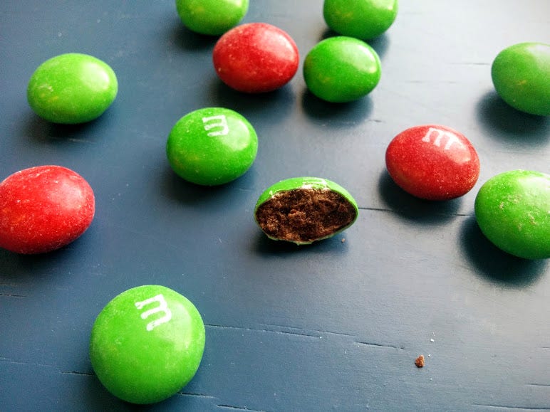 What Cafe Mocha M&Ms Look Like
