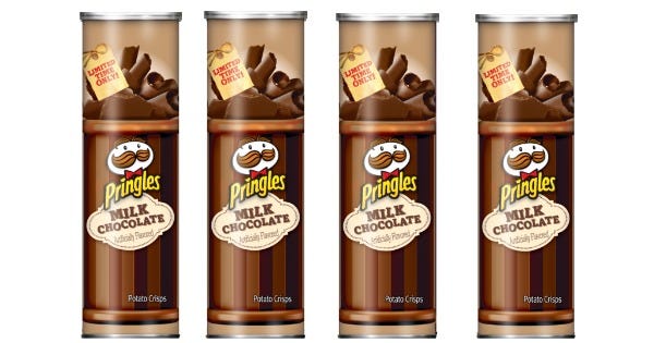 Pringles Milk Chocolate