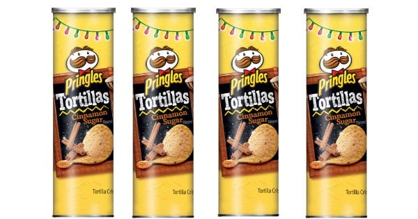 Pringles Cinnamon & Sugar