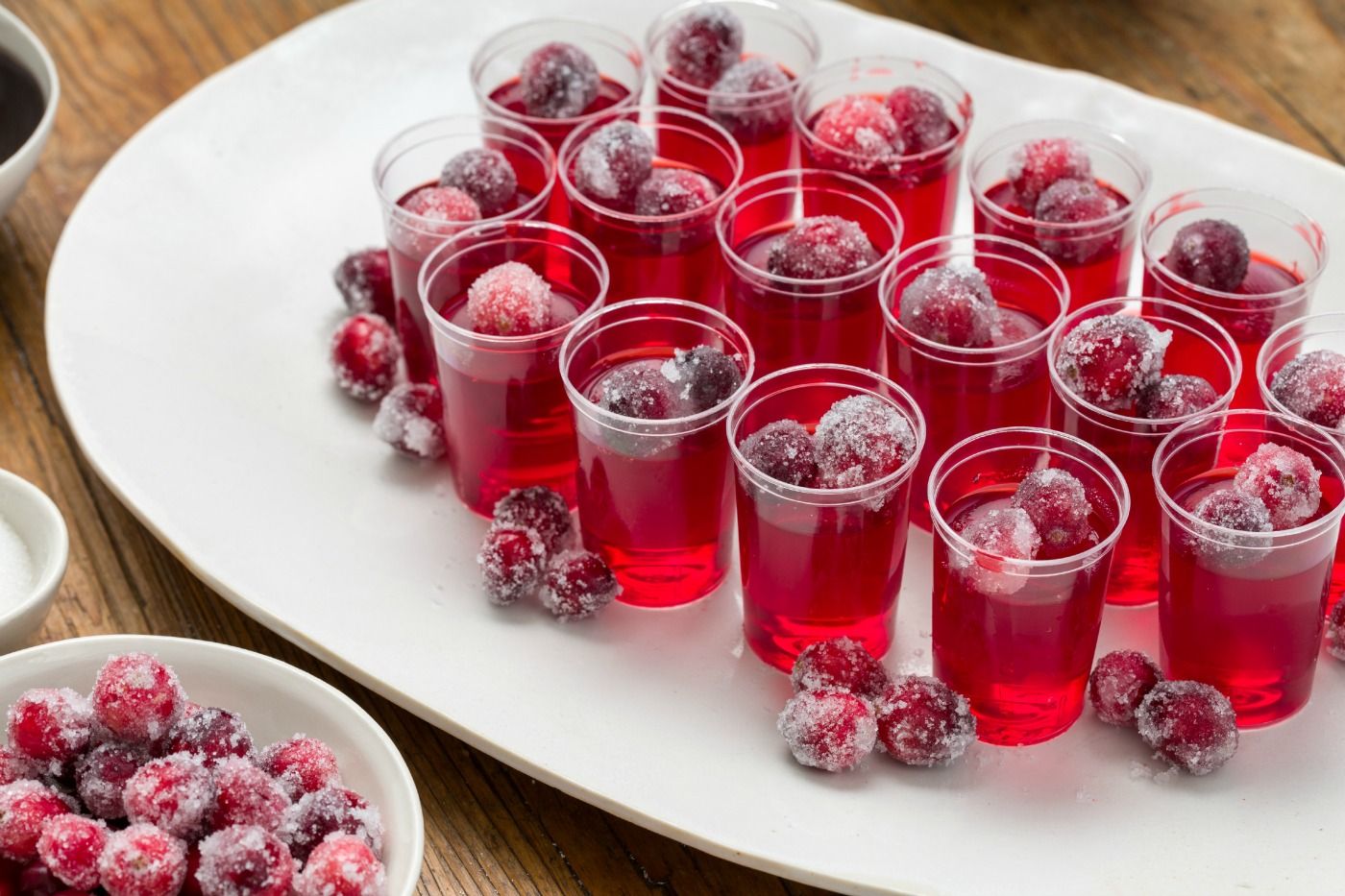 Cranberry Jello Shots For Thanksgiving Delish Com