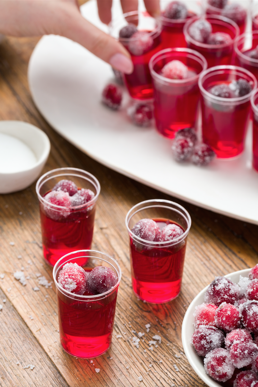 christmas themed jello shots