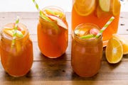 apple cider sangria
