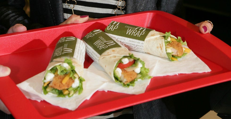 McDonald's Snack Wrap