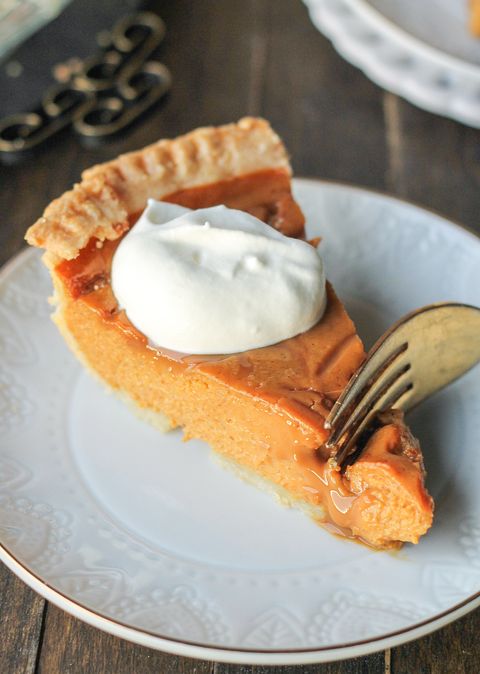 Pumpkin Caramel Pie