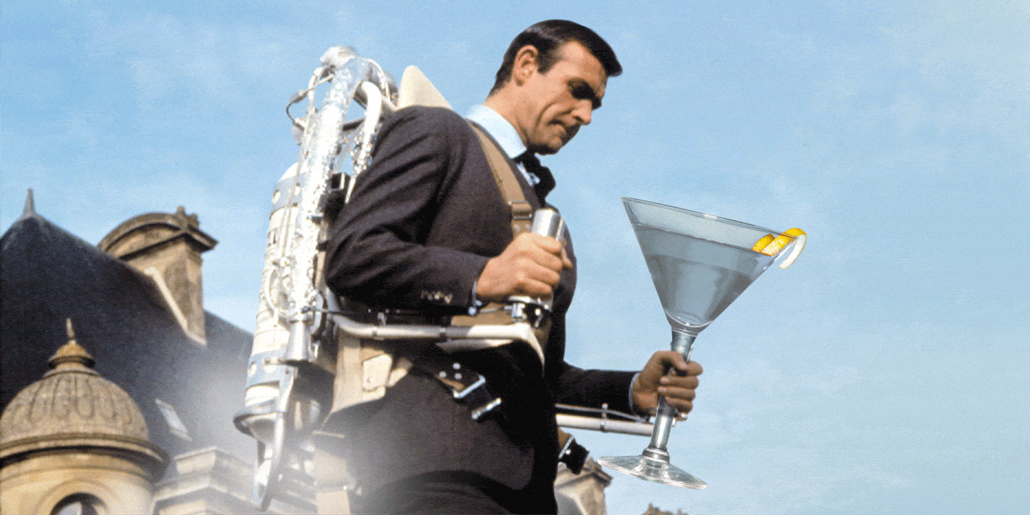 What To Eat Or Drink While Watching James Bond James Bond Martini Ideas