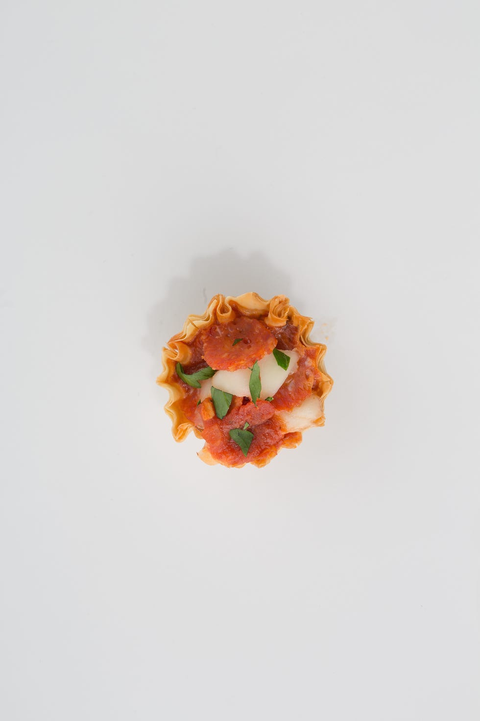 Pizza PHyllo Cups