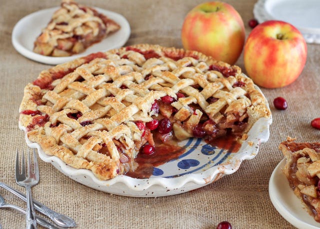 Cranberry Apple Pie
