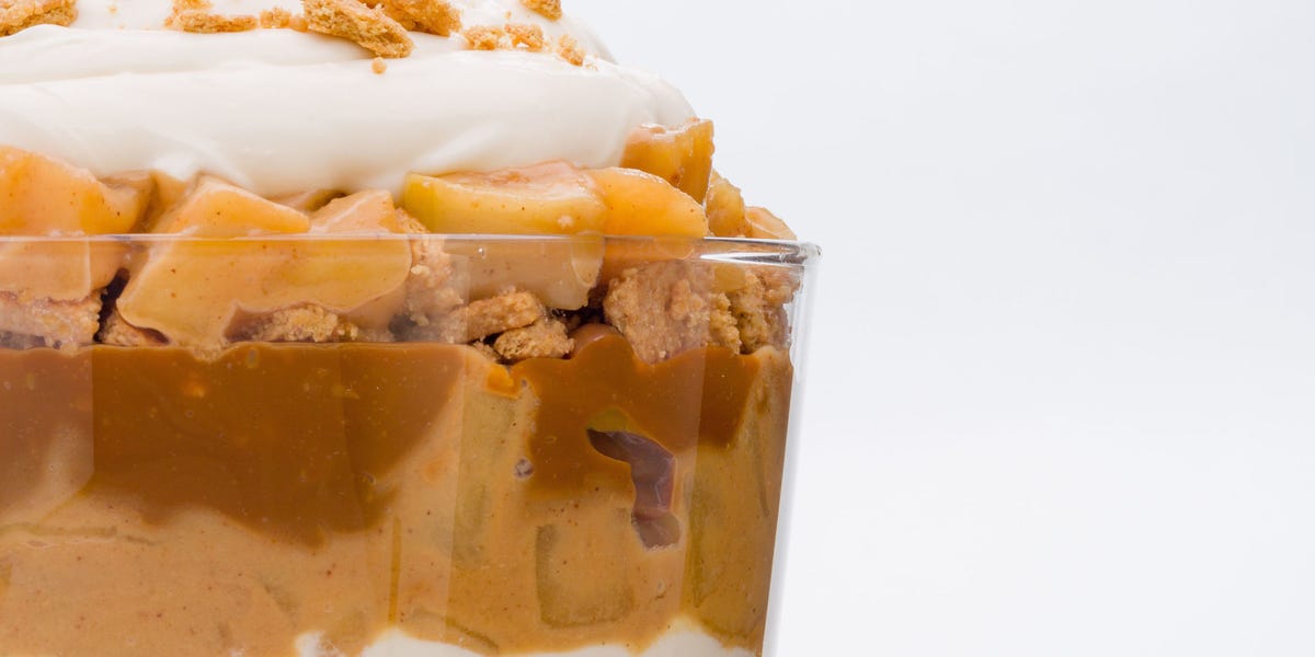Caramel Apple Cheesecake Trifle