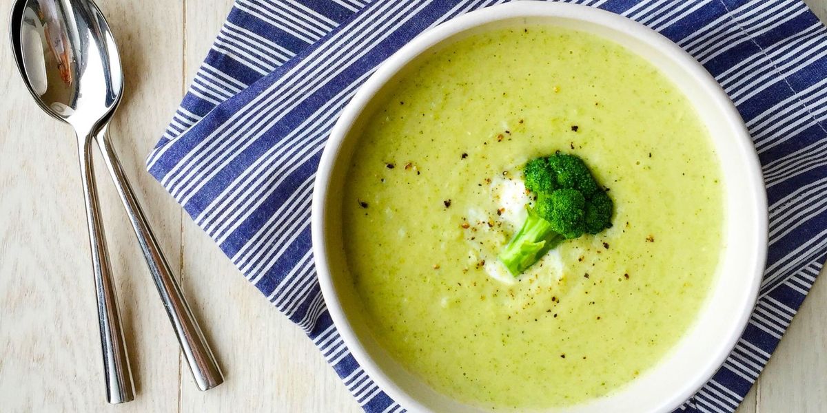 Best Creamy Broccoli Cheddar Soup Recipe-How to Make Creamy Broccoli ...