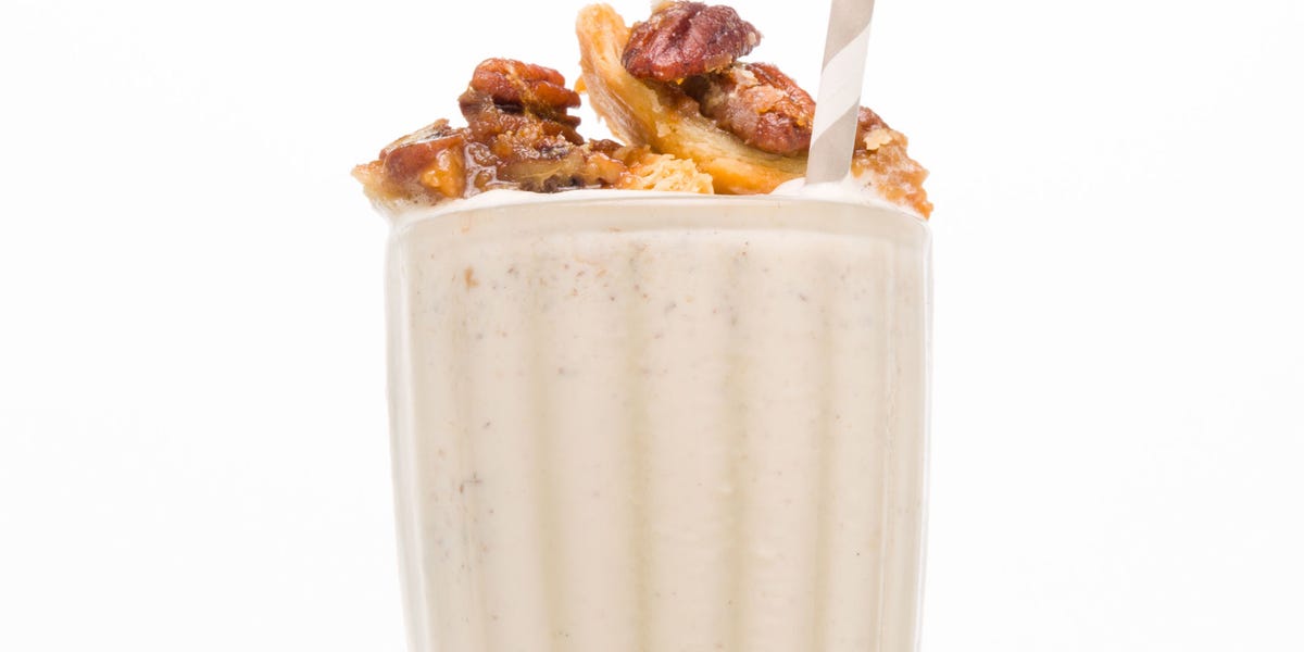 Leftover Pecan Pie Bourbon Shake 