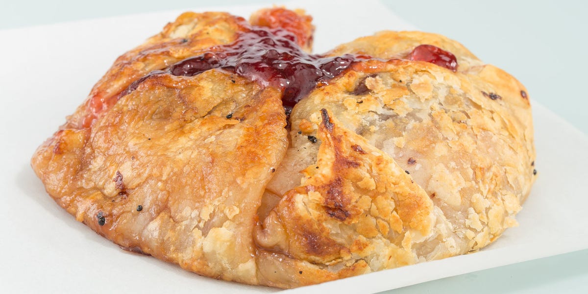 Puff Pastry Baked Brie with Cherry Preserves